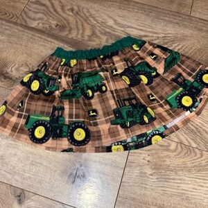 Baby girl skirt John Deere tractor size 3-6 months